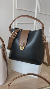 En-ji Bona Handbag - Olive