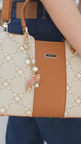 En-ji Minkyo Handbag - Mint