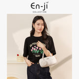 En-ji Yosel Handbag Wanita - Cream