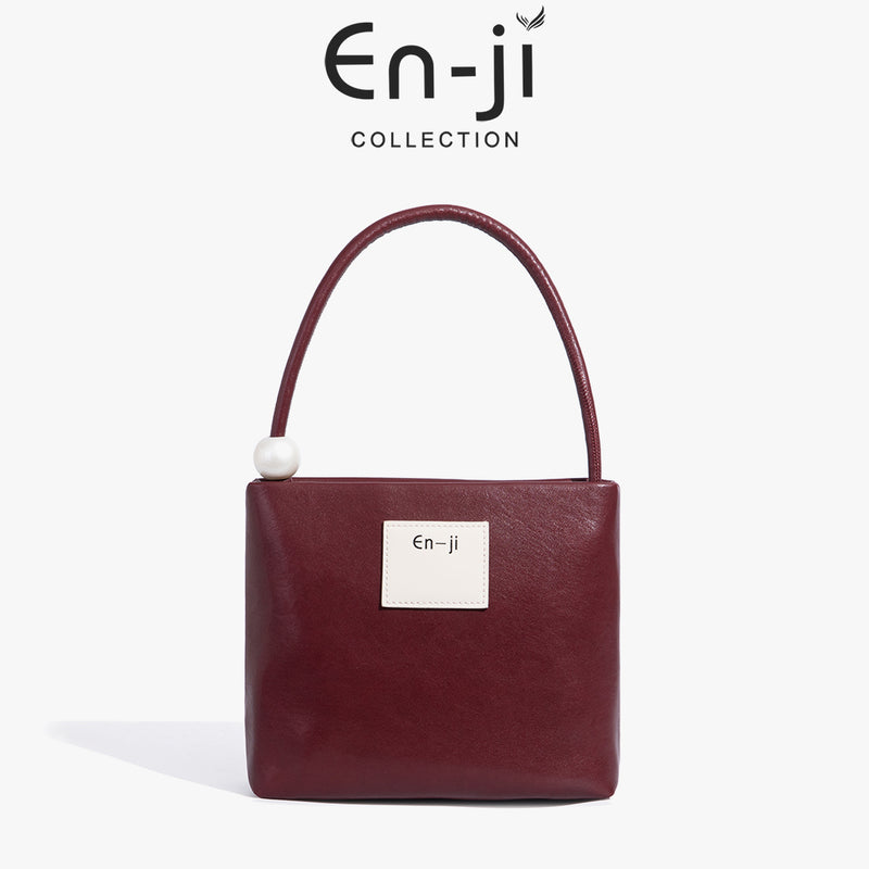 En-ji Sonde Shoulderbag - Cherryred