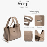 En-Ji Hyunri Handbag Wanita - Cool Grey