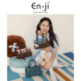 En-Ji Mumu Slingbag Wanita - Denim blue