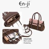En-Ji Mumu Slingbag Wanita - Denim blue