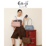 En-Ji Gema Shoulderbag Wanita - Nougat