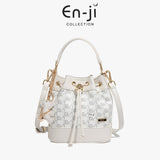 En-Ji Harumi Handbag Wanita - Ivory