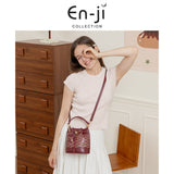 En-Ji Harumi Handbag Wanita - Ivory