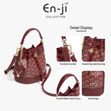 En-Ji Harumi Handbag Wanita - Ivory