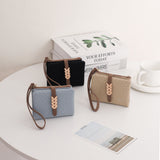 En-Ji Riku Wallet Wanita - Khaki