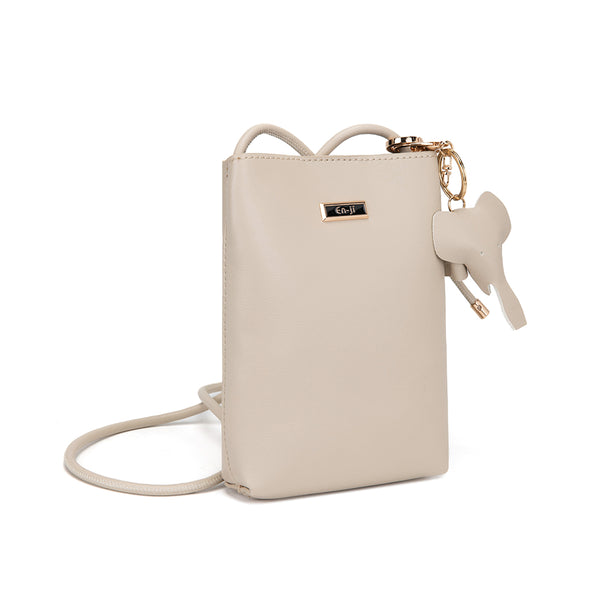 En-ji Jesol Slingbag Wanita - Cream