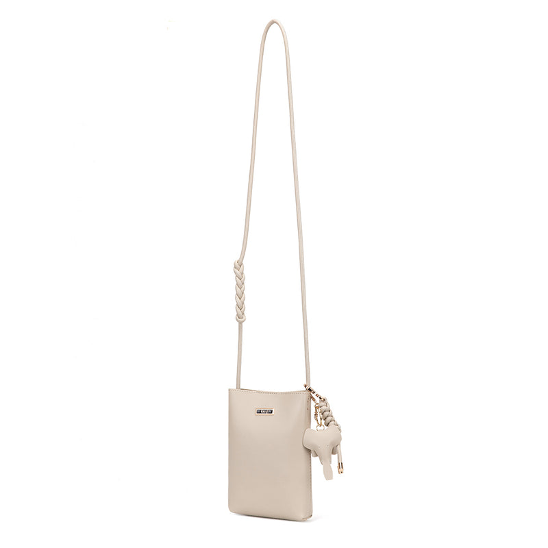 En-ji Jesol Slingbag Wanita - Cream