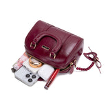 En-ji Yibon Handbag - Cherryred