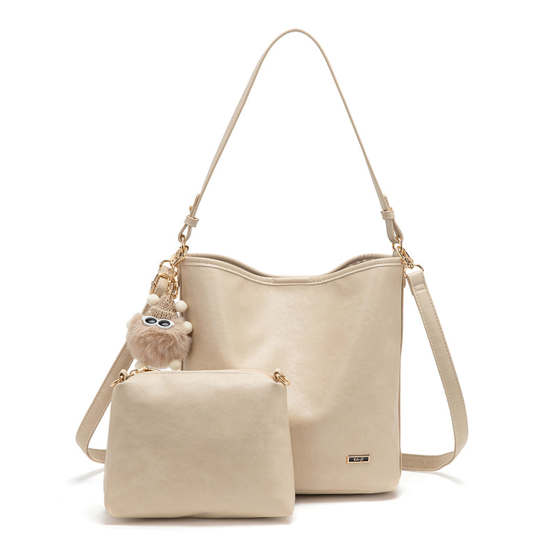 En-ji Hongsu Shoulderbag - Cream