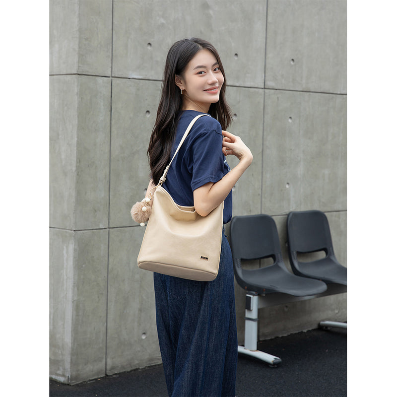 En-ji Hongsu Shoulderbag - Cream