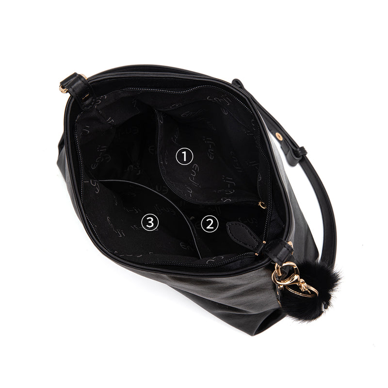 En-ji Kimyon Shoulderbag - Black