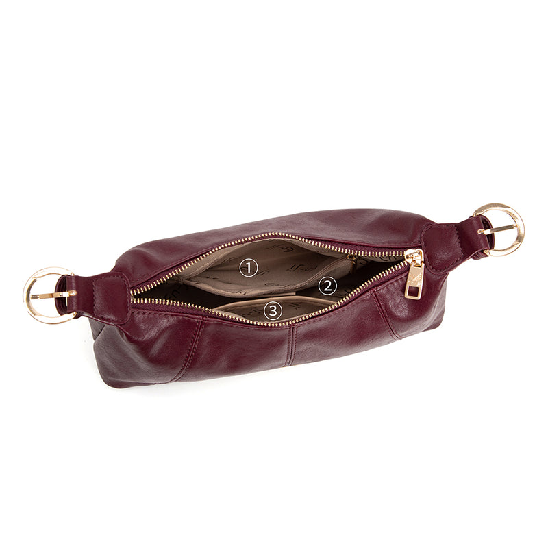 En-ji Junso Shoulderbag - Cherryred