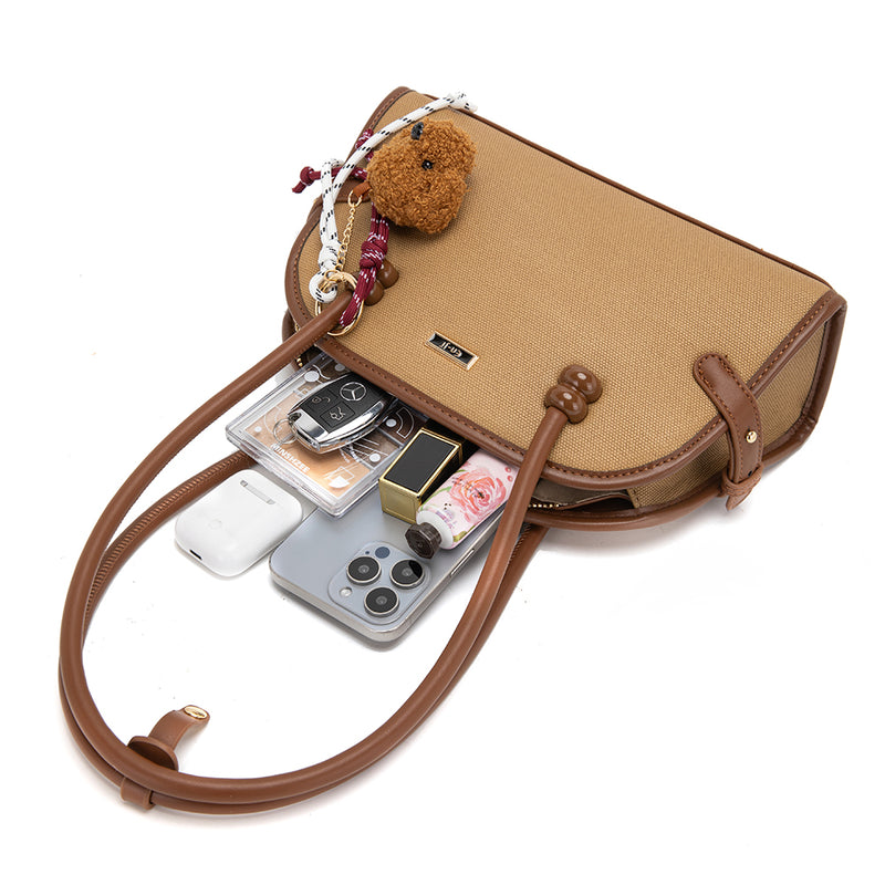 En-ji Junhyo Shoulderbag - Chestnut