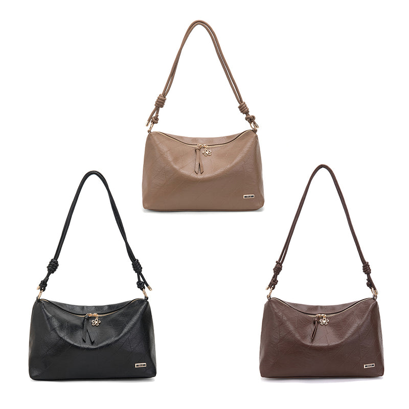 En-ji Jomyun Shoulderbag Wanita - Nougat