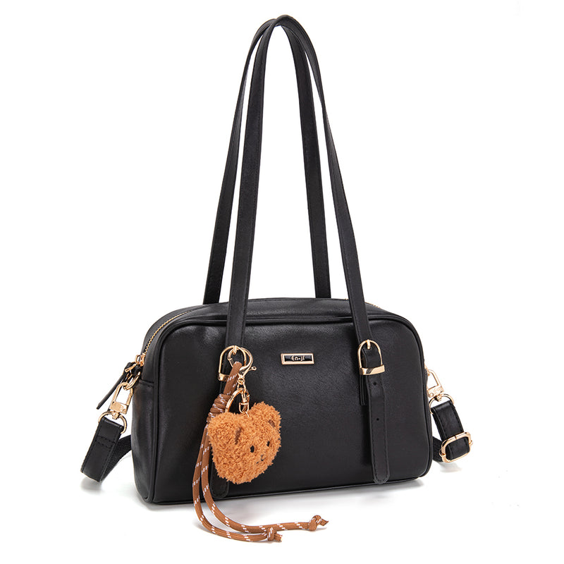 En-ji Numi Shoulderbag Wanita - Black
