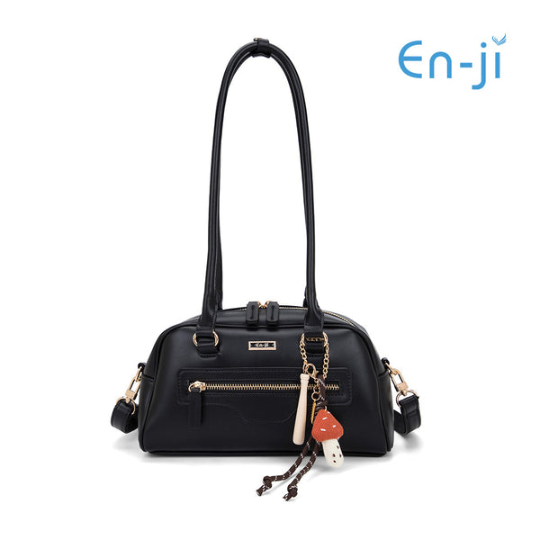 En-ji Minako Shoulderbag Wanita - Black