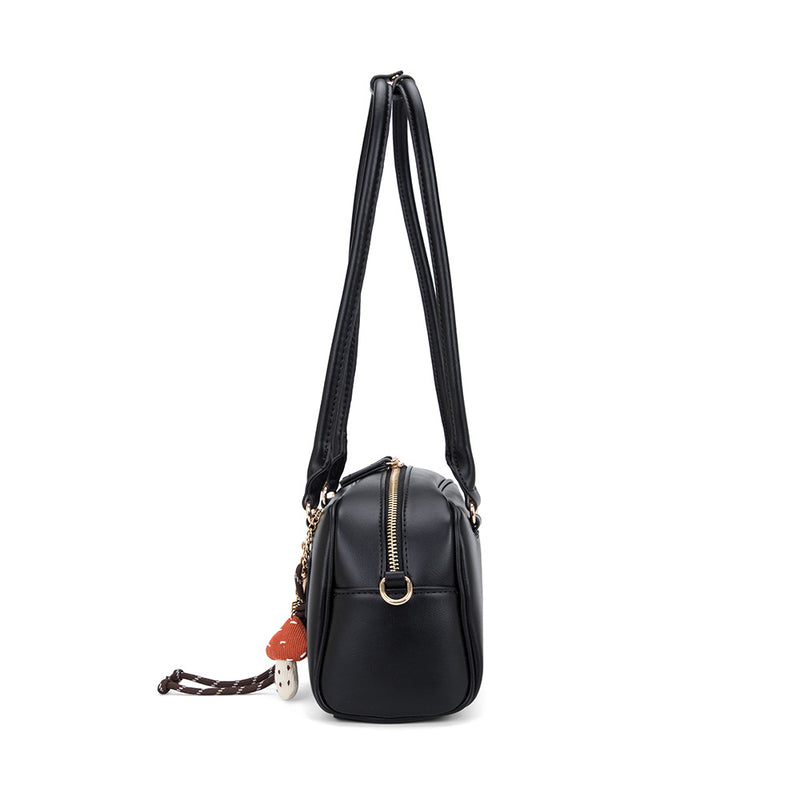 En-ji Minako Shoulderbag Wanita - Black