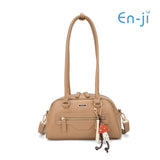 En-ji Minako Shoulderbag Wanita - Chestnut