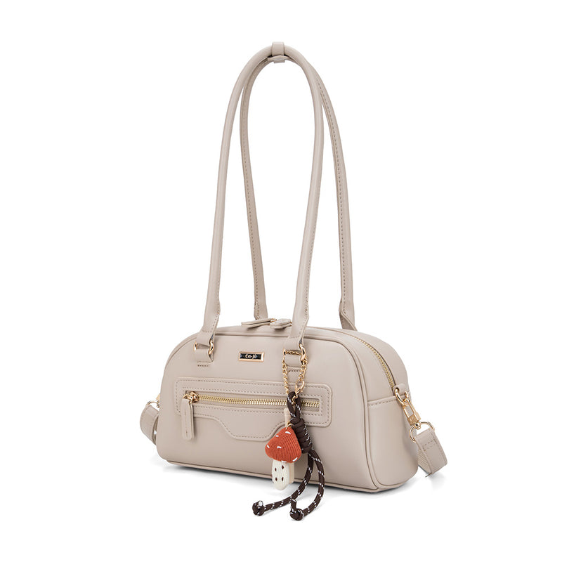 En-ji Minako Shoulderbag Wanita - Cream