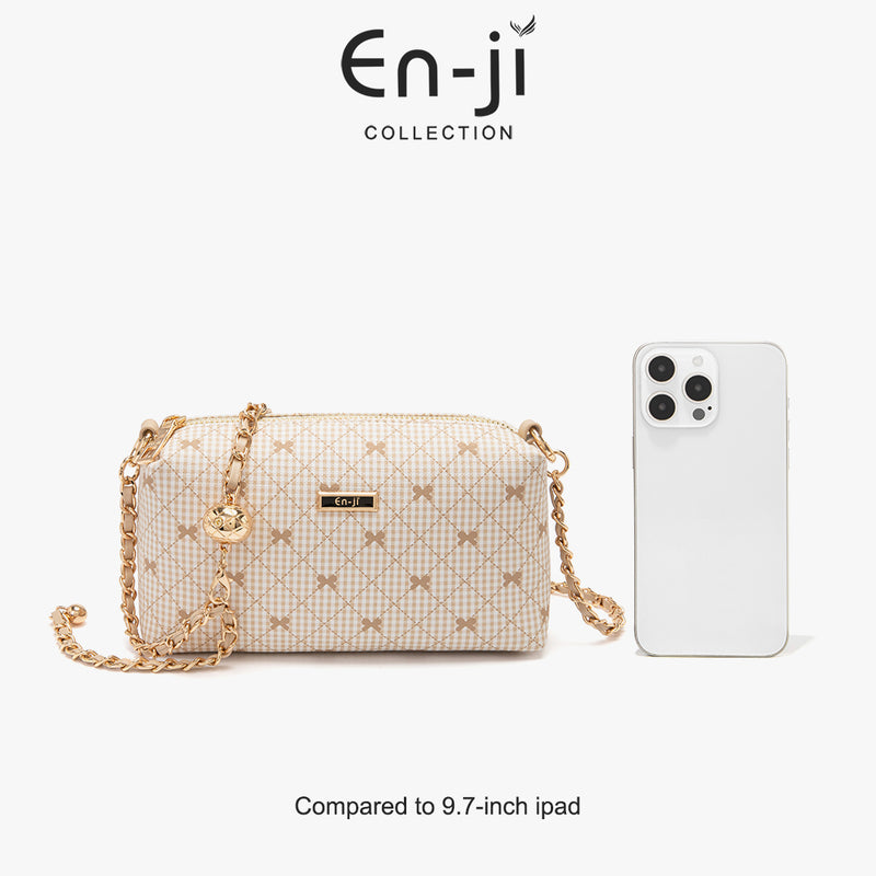 En-ji Kimran Slingbag Wanita - Cream