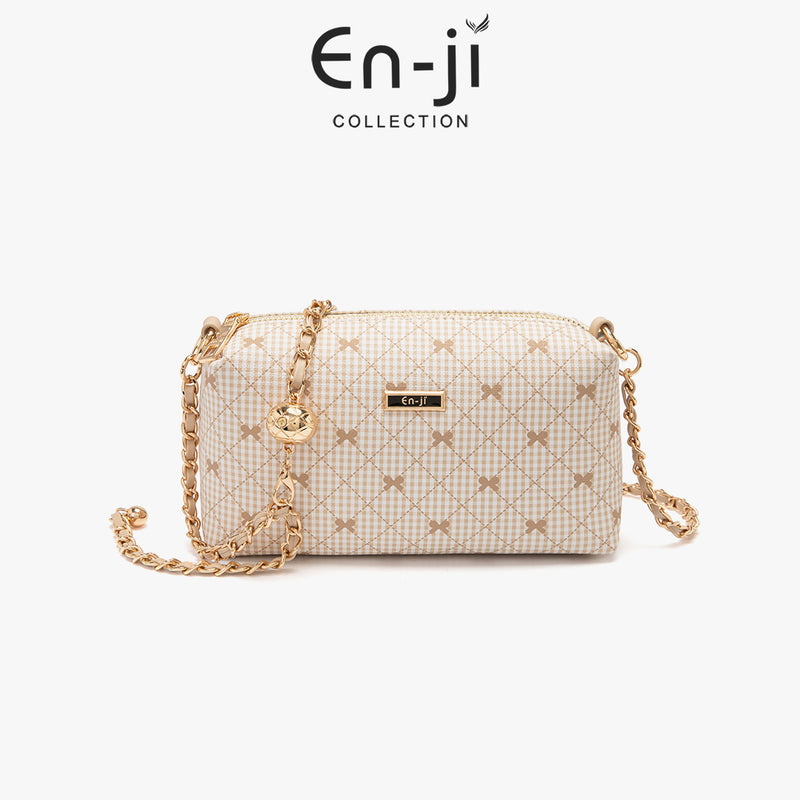 En-ji Kimran Slingbag Wanita - Cream