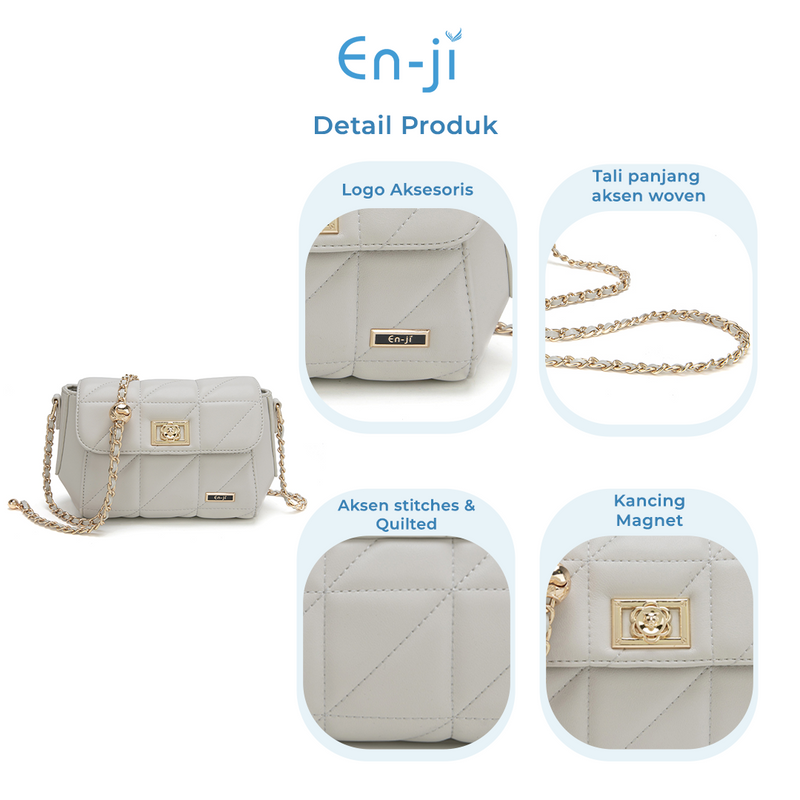 En-ji Seoha Slingbag Wanita - Black