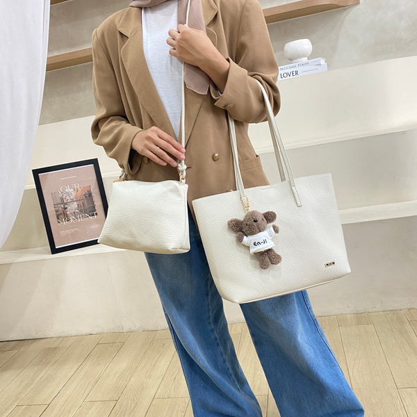 En-ji Yolda Totebag Wanita - Ivory