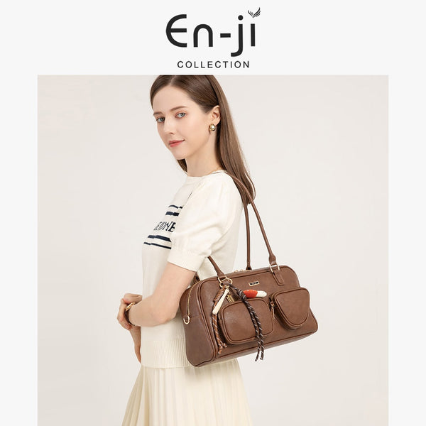 En-ji Yonjung Shoulderbag Wanita - Cherryred