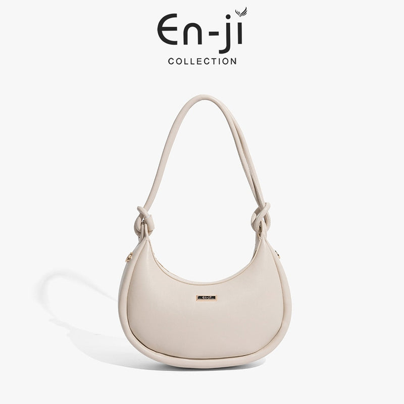 En-ji Yonim Shoulderbag Wanita - Cream