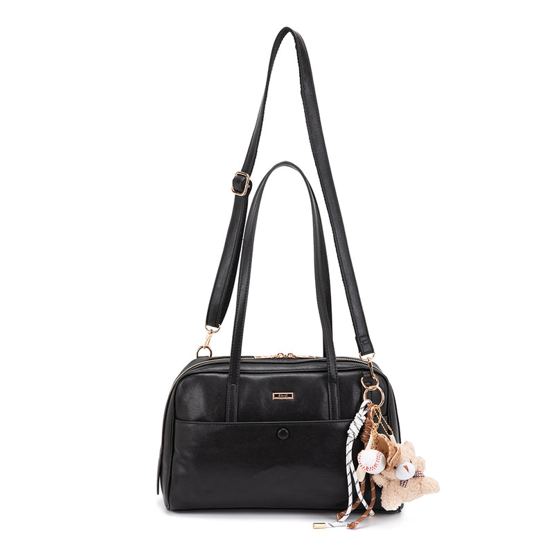 En-ji Hosun Shoulderbag Wanita - Black