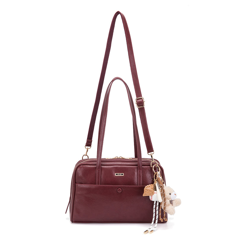 En-ji Hosun Shoulderbag Wanita - Cherryred