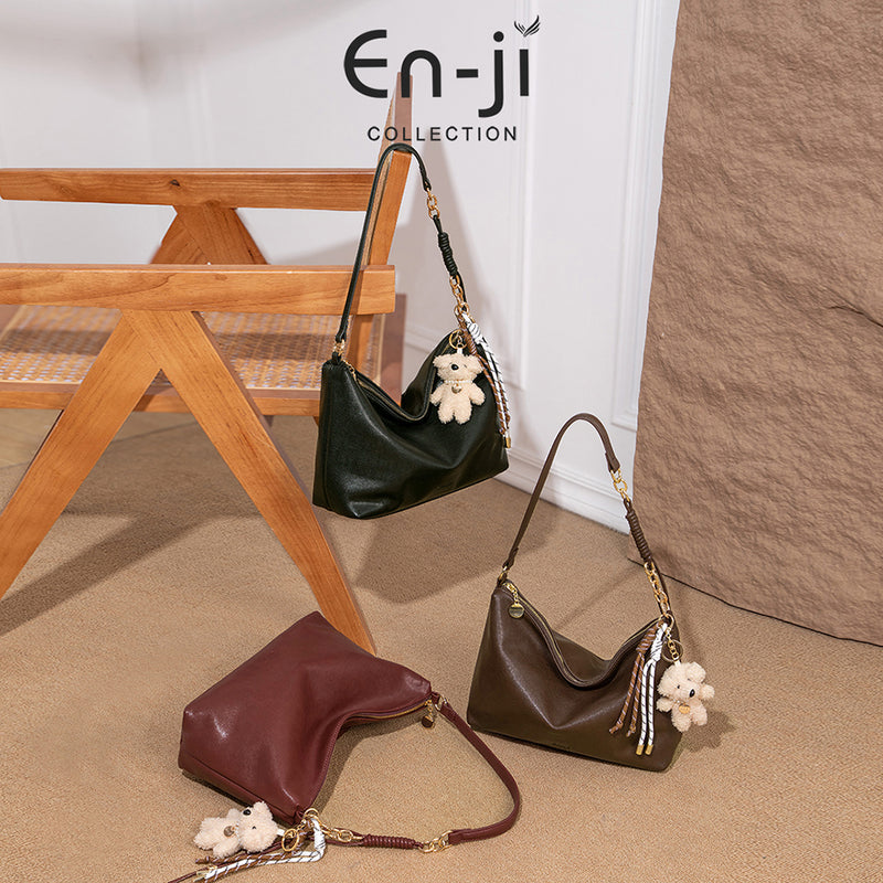 En-ji Nodam Shoulderbag Wanita - Black