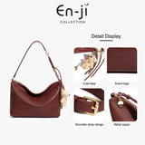 En-ji Nodam Shoulderbag Wanita - Black