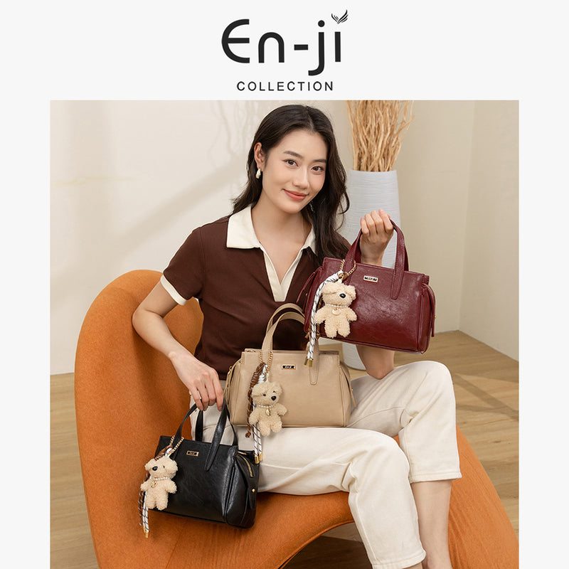 En-ji Yomna Handbag Wanita - Black