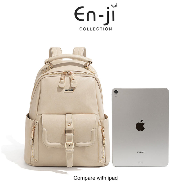 En-ji Yobum Backpack Wanita - Nougat