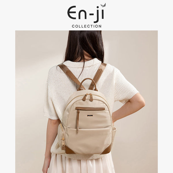En-ji Neyobi Backpack Wanita - Black