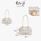 En-ji Yunjung Shoulderbag Wanita - Cream