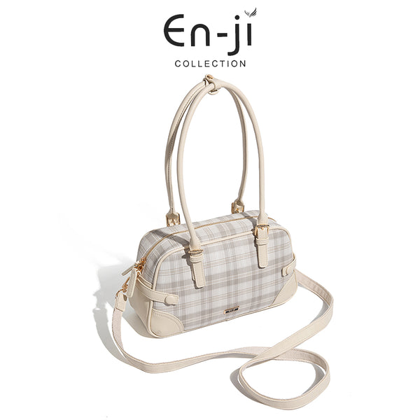 En-ji Yunjung Shoulderbag Wanita - Cream