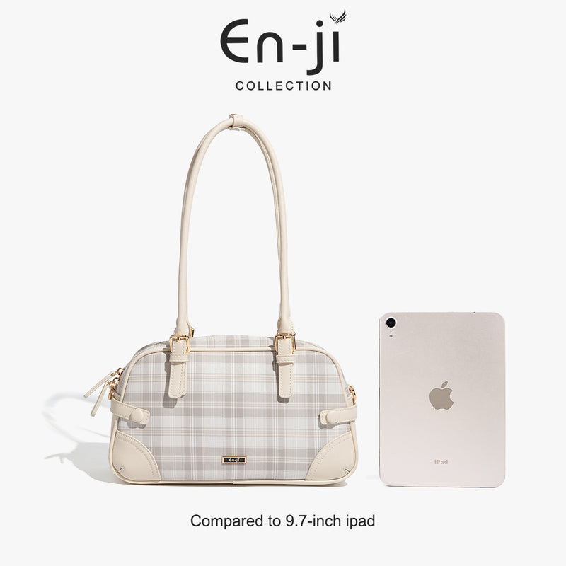 En-ji Yunjung Shoulderbag Wanita - Cream