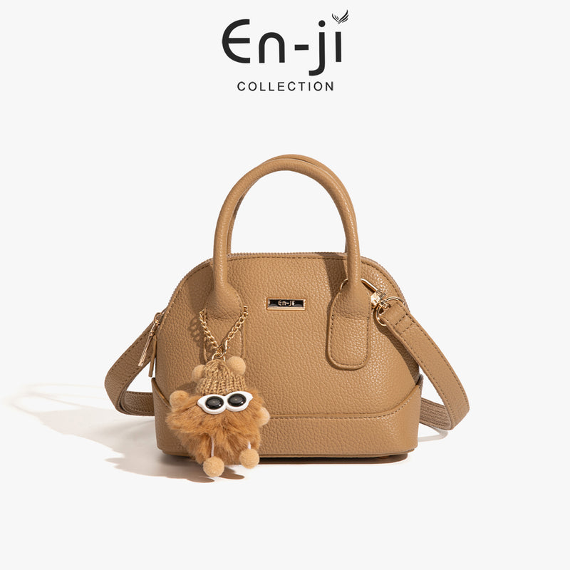En-ji Jiumi Slingbag Wanita - Cream