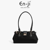 En-Ji Hami Shoulderbag Wanita - Black