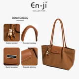 En-Ji Suni Totebag Wanita - Cream