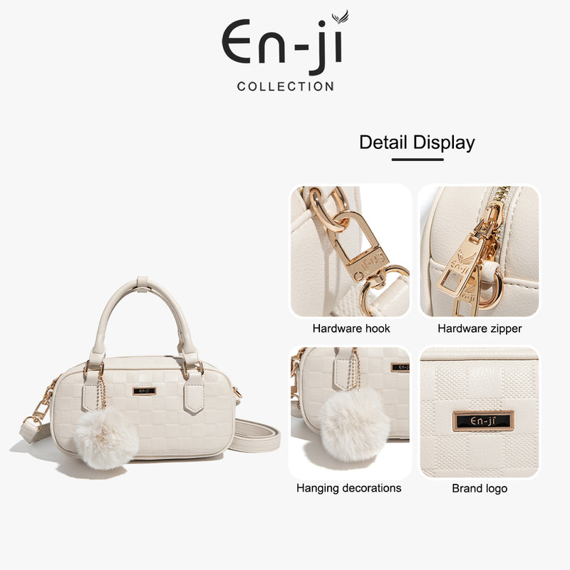 En-ji Yosel Handbag Wanita - Cream