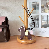 En-Ji Uma Bag Charm - Nougat