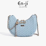 En-Ji Tamin Slingbag Wanita - Pastel Blue