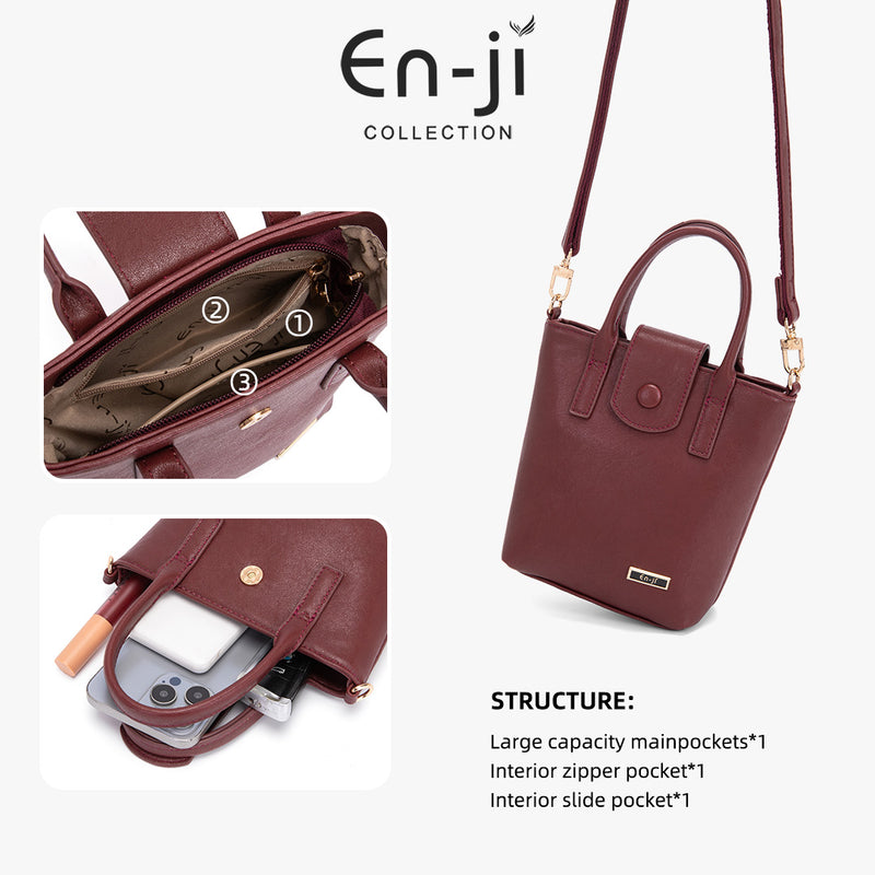 En-ji Dayum Slingbag Wanita - Nougat