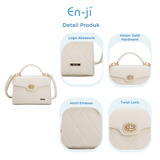 En-ji Nebi Slingbag Wanita - Cream